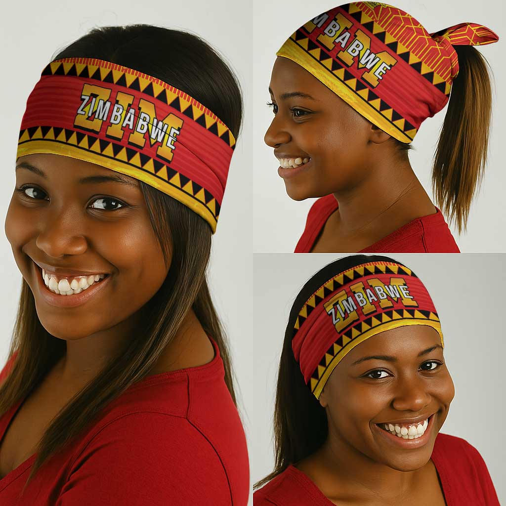 Zimbabwe Cricket Neck Gaiter African Heritage Edition - African Pride