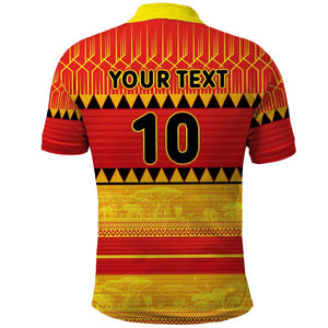 Custom Zimbabwe Cricket Polo Shirt African Heritage Edition - African Pride