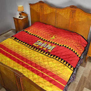 Zimbabwe Cricket Quilt African Heritage Edition - African Pride