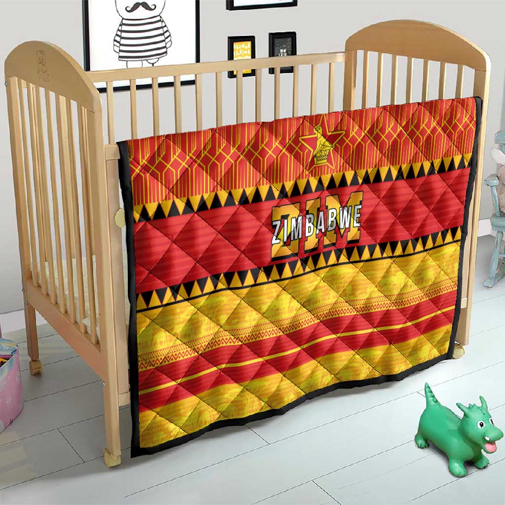 Zimbabwe Cricket Quilt African Heritage Edition - African Pride