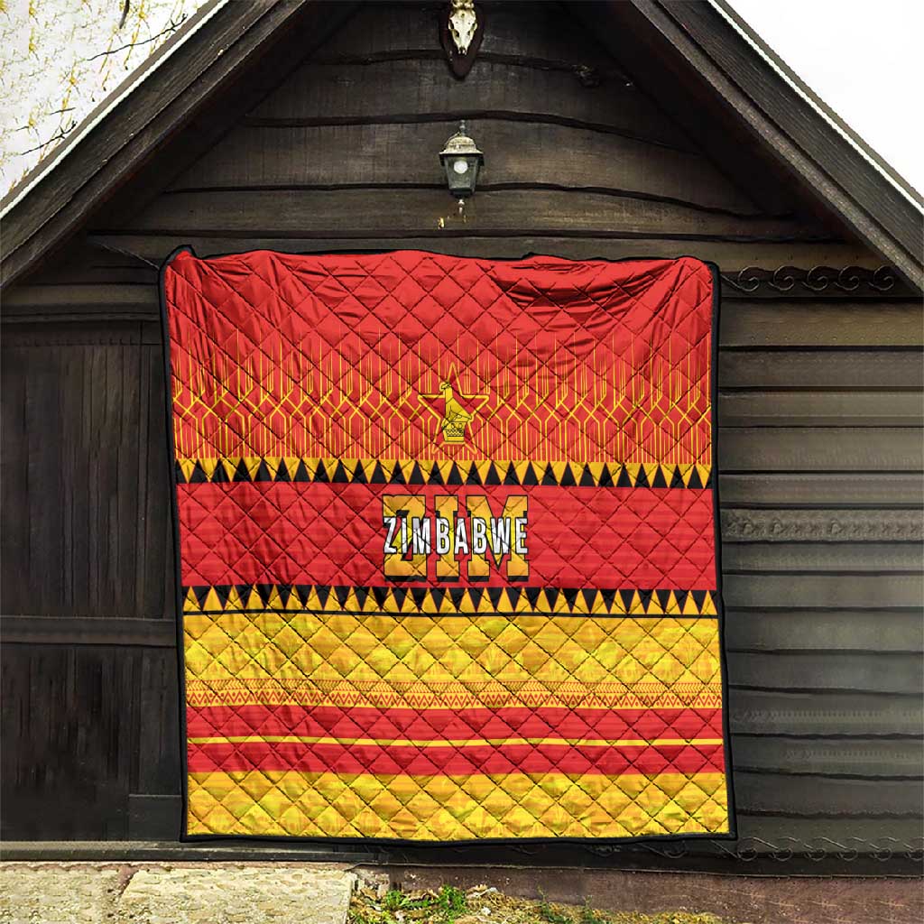 Zimbabwe Cricket Quilt African Heritage Edition - African Pride