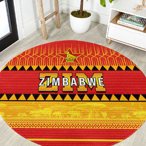 Zimbabwe Cricket Round Carpet African Heritage Edition - African Pride