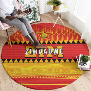 Zimbabwe Cricket Round Carpet African Heritage Edition - African Pride