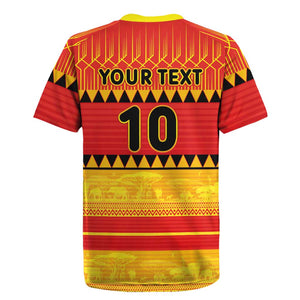 Custom Zimbabwe Cricket Rugby Jersey African Heritage Edition - African Pride