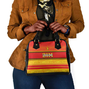 Zimbabwe Cricket Shoulder Handbag African Heritage Edition - African Pride