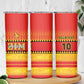 Custom Zimbabwe Cricket Skinny Tumbler African Heritage Edition - African Pride