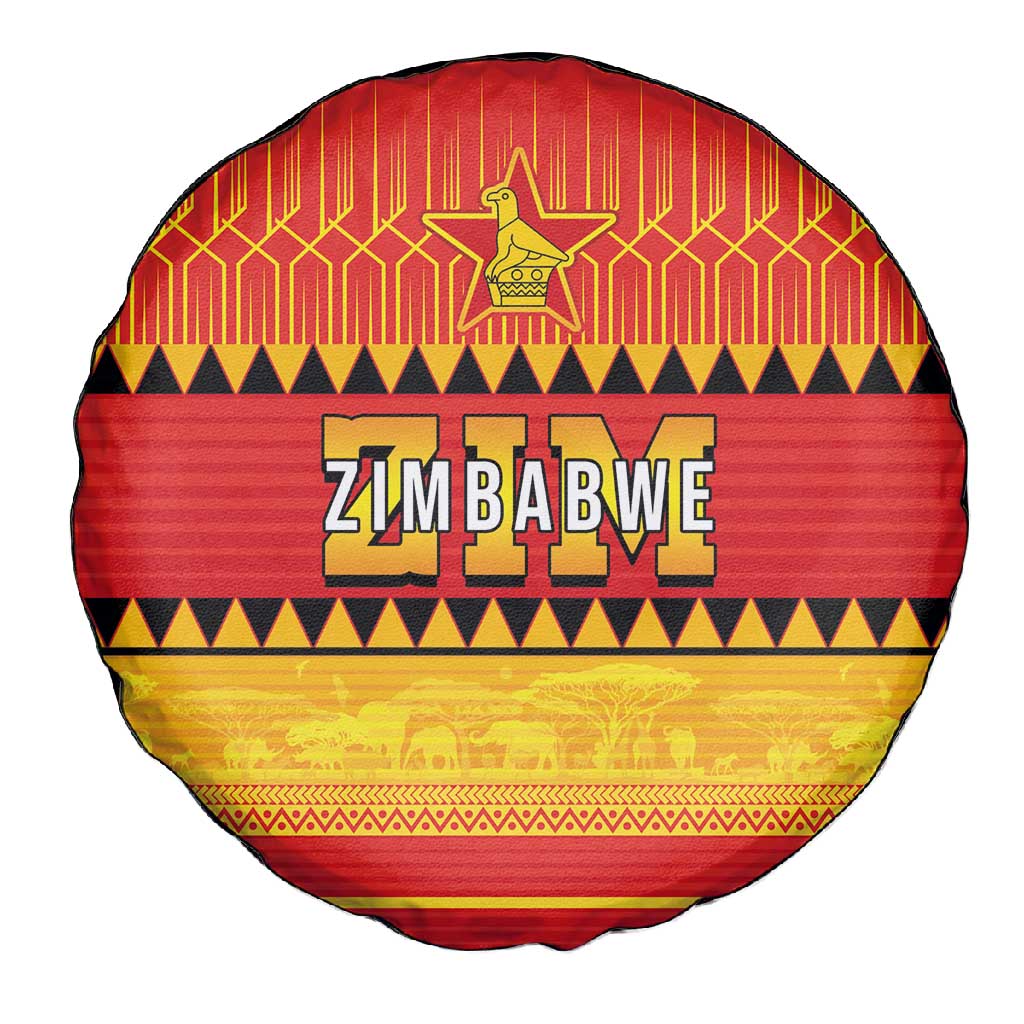 Zimbabwe Cricket Spare Tire Cover African Heritage Edition - African Pride