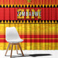 Zimbabwe Cricket Window Curtain African Heritage Edition - African Pride