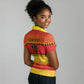 Custom Zimbabwe Cricket Women Polo Shirt African Heritage Edition - African Pride