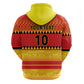 Custom Zimbabwe Cricket Zip Hoodie African Heritage Edition - African Pride
