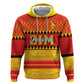 Custom Zimbabwe Cricket Zip Hoodie African Heritage Edition - African Pride