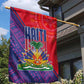 Haiti National Emblem Garden Flag Dashiki and Polynesian Pattern