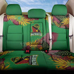 Afro-St Kitts and Nevis Cricket Patriots Back Car Seat Cover Caribbean Tropical Sporty - African Pride