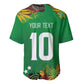 Custom Afro-St Kitts and Nevis Cricket Patriots Baseball Jersey Caribbean Tropical Sporty - African Pride