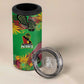 Custom Afro-St Kitts and Nevis Cricket Patriots 4 in 1 Can Cooler Tumbler Caribbean Tropical Sporty - African Pride