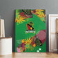 Afro-St Kitts and Nevis Cricket Patriots Canvas Wall Art Caribbean Tropical Sporty - African Pride