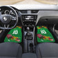 Afro-St Kitts and Nevis Cricket Patriots Car Mats Caribbean Tropical Sporty - African Pride