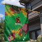Afro-St Kitts and Nevis Cricket Patriots Garden Flag Caribbean Tropical Sporty - African Pride