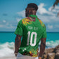 Custom Afro-St Kitts and Nevis Cricket Patriots Hawaiian Shirt Caribbean Tropical Sporty - African Pride