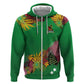 Custom Afro-St Kitts and Nevis Cricket Patriots Hoodie Caribbean Tropical Sporty - African Pride