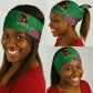 Afro-St Kitts and Nevis Cricket Patriots Neck Gaiter Caribbean Tropical Sporty - African Pride