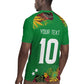 Custom Afro-St Kitts and Nevis Cricket Patriots Rugby Jersey Caribbean Tropical Sporty - African Pride