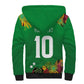 Custom Afro-St Kitts and Nevis Cricket Patriots Sherpa Hoodie Caribbean Tropical Sporty - African Pride