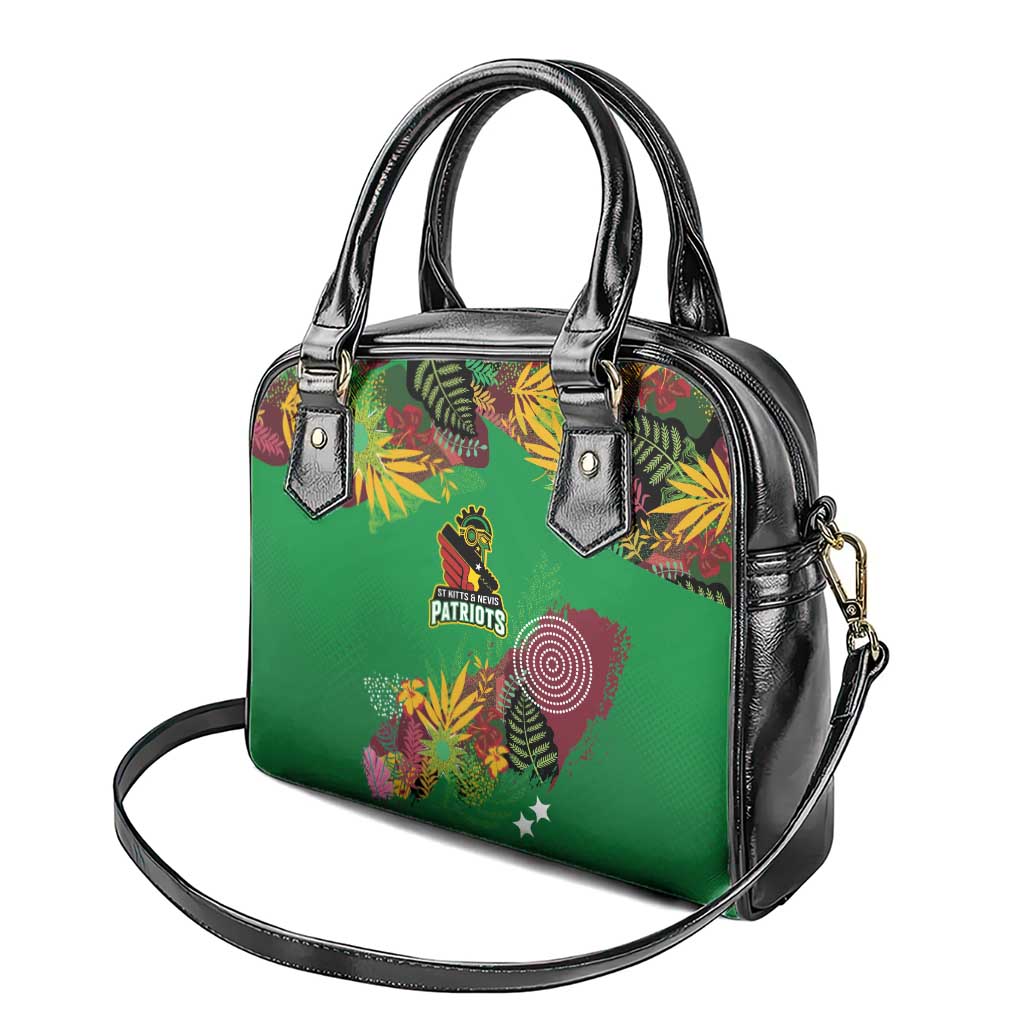 Afro-St Kitts and Nevis Cricket Patriots Shoulder Handbag Caribbean Tropical Sporty - African Pride