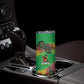 Custom Afro-St Kitts and Nevis Cricket Patriots Skinny Tumbler Caribbean Tropical Sporty - African Pride