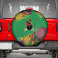Afro-St Kitts and Nevis Cricket Patriots Spare Tire Cover Caribbean Tropical Sporty - African Pride