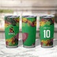 Custom Afro-St Kitts and Nevis Cricket Patriots Tumbler Cup Caribbean Tropical Sporty - African Pride