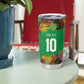 Custom Afro-St Kitts and Nevis Cricket Patriots Tumbler Cup Caribbean Tropical Sporty - African Pride