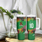 Custom Afro-St Kitts and Nevis Cricket Patriots Tumbler With Handle Caribbean Tropical Sporty - African Pride