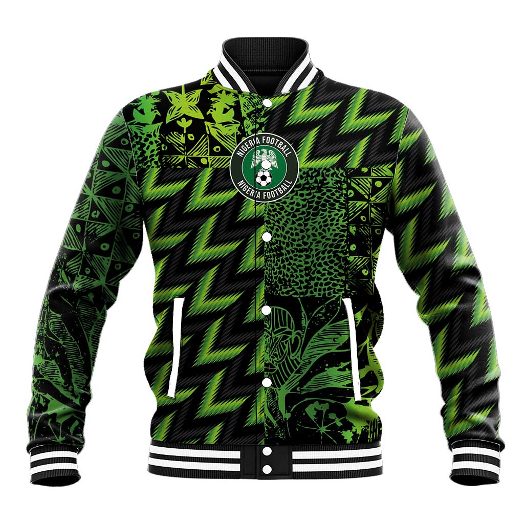 Nigeria Football Custom Baseball Jacket Champions-Super Eagles - African Pride
