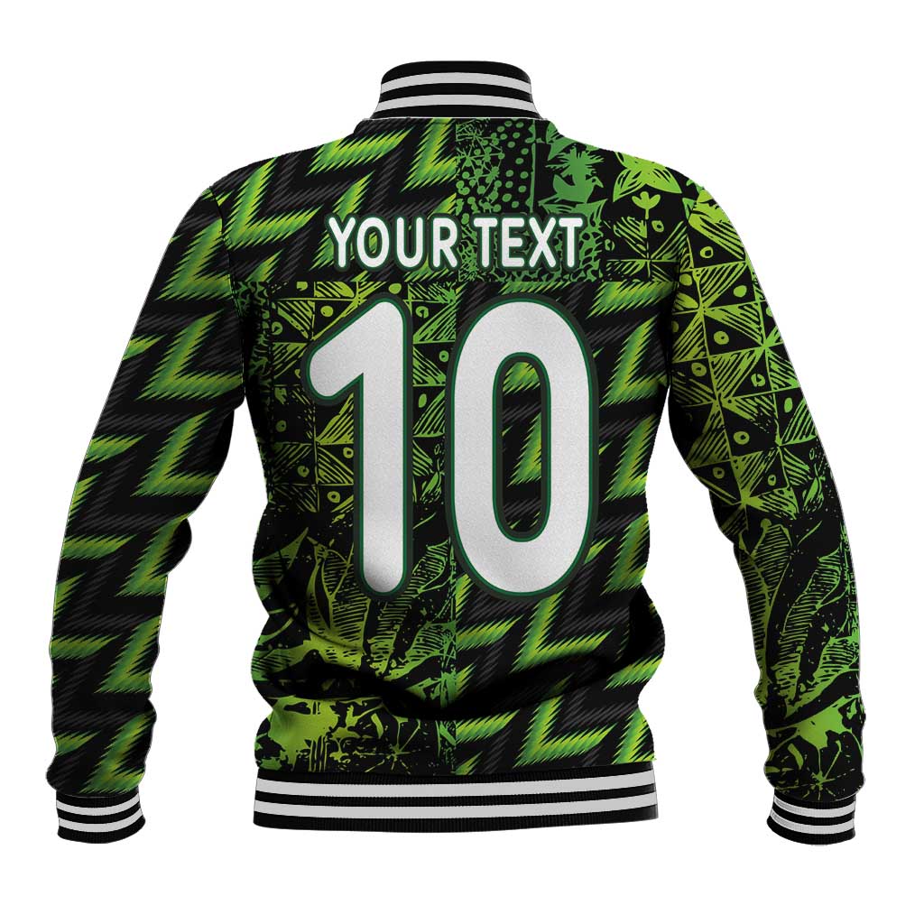 Nigeria Football Custom Baseball Jacket Champions-Super Eagles - African Pride