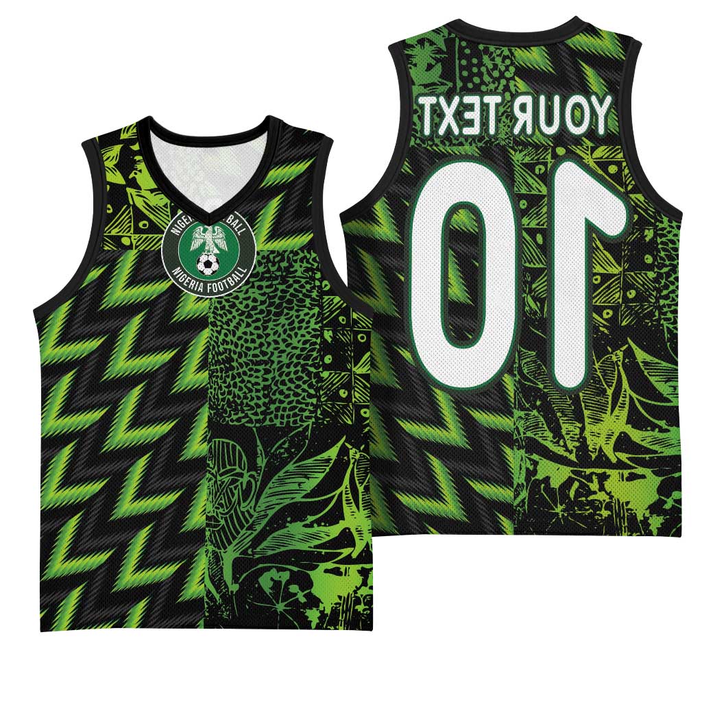 Nigeria Football Custom Basketball Jersey Champions-Super Eagles - African Pride