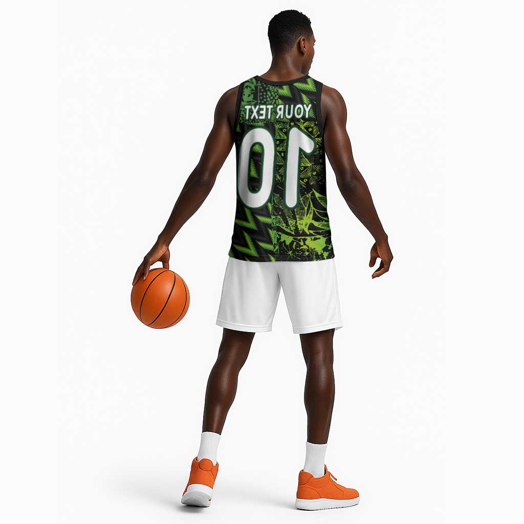Nigeria Football Custom Basketball Jersey Champions-Super Eagles - African Pride