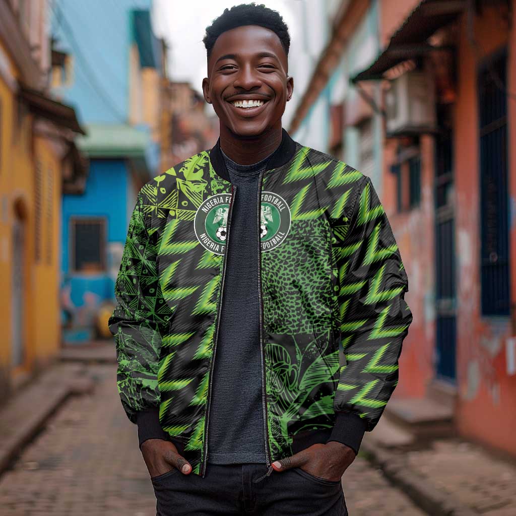 Nigeria Football Custom Bomber Jacket Champions-Super Eagles - African Pride