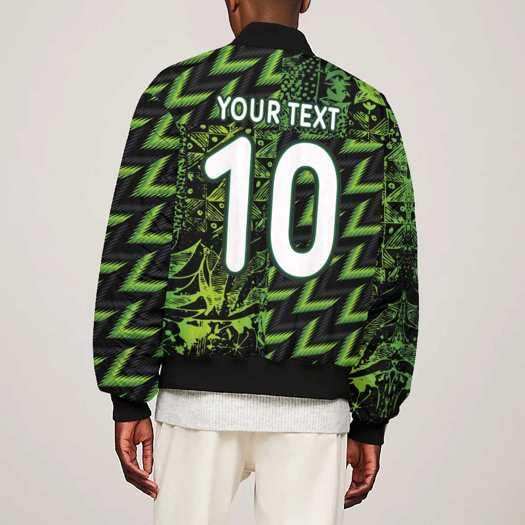 Nigeria Football Custom Bomber Jacket Champions-Super Eagles - African Pride