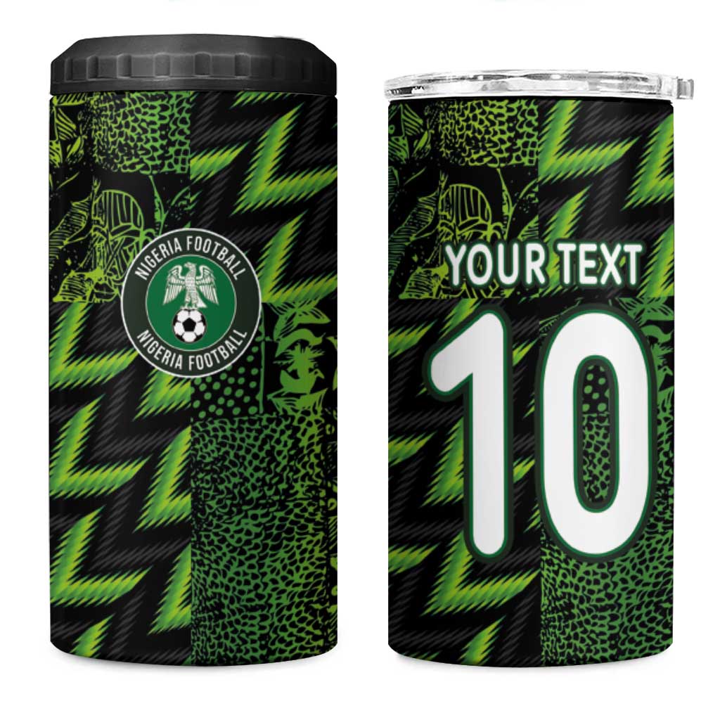 Nigeria Football Custom 4 in 1 Can Cooler Tumbler Champions-Super Eagles - African Pride