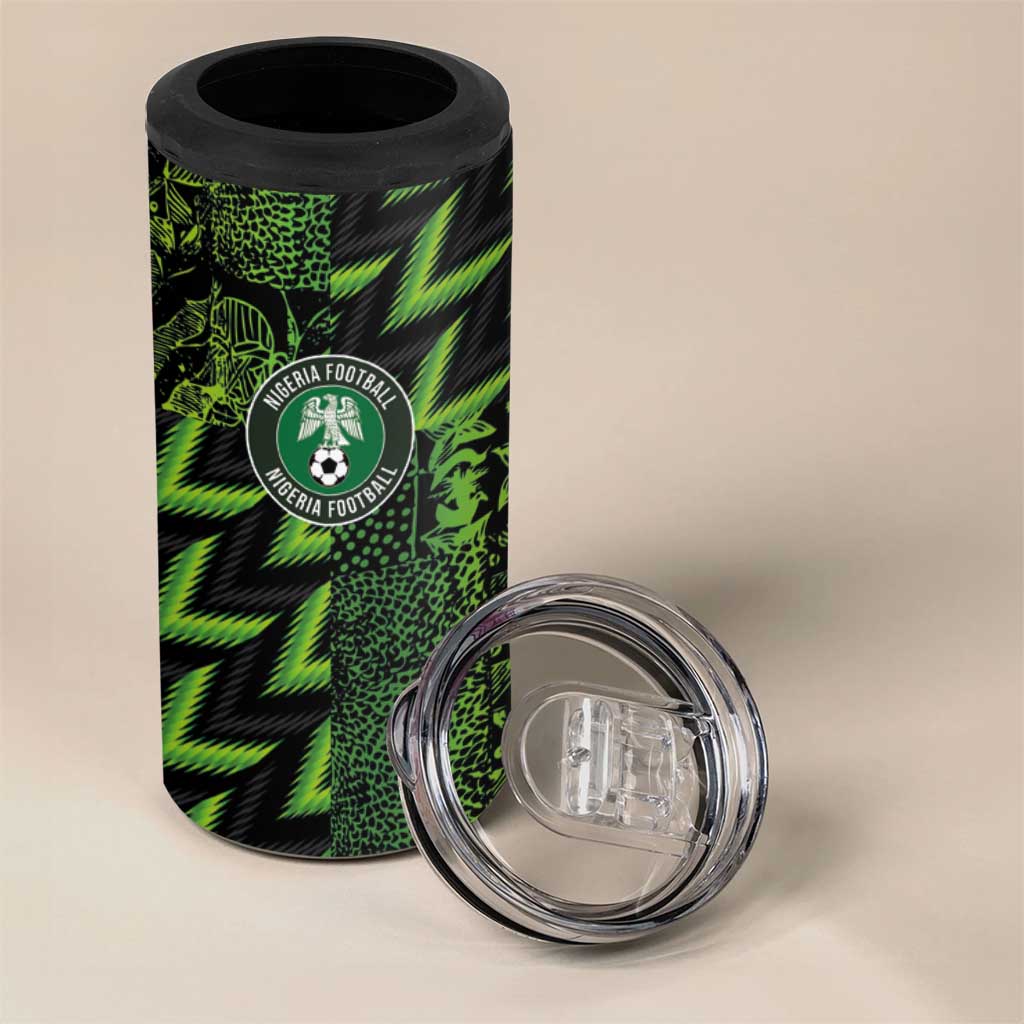 Nigeria Football Custom 4 in 1 Can Cooler Tumbler Champions-Super Eagles - African Pride