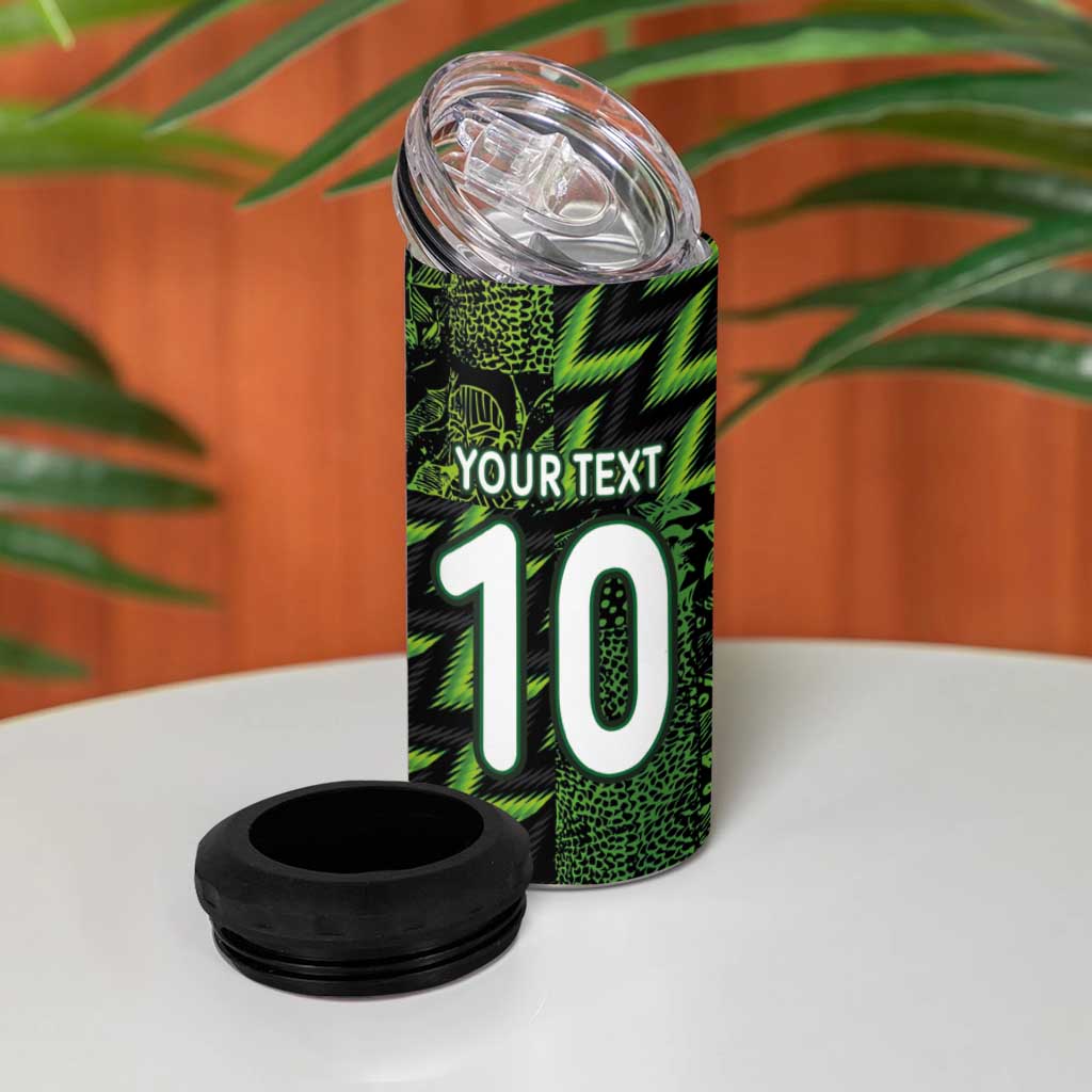 Nigeria Football Custom 4 in 1 Can Cooler Tumbler Champions-Super Eagles - African Pride