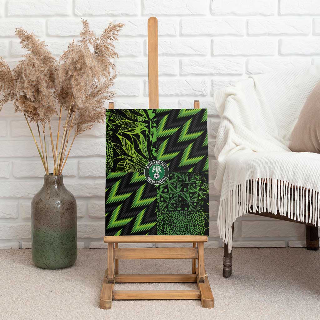 Nigeria Football Canvas Wall Art Champions-Super Eagles - African Pride