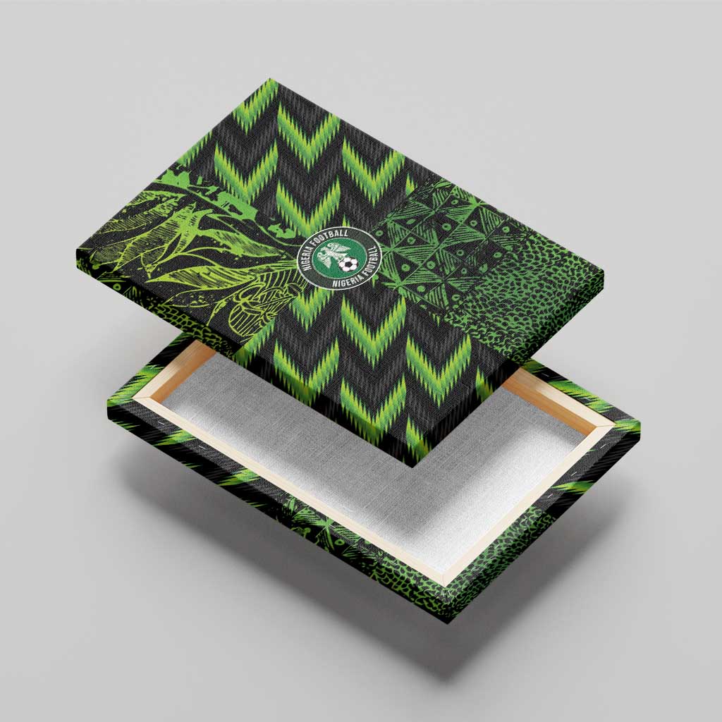 Nigeria Football Canvas Wall Art Champions-Super Eagles - African Pride