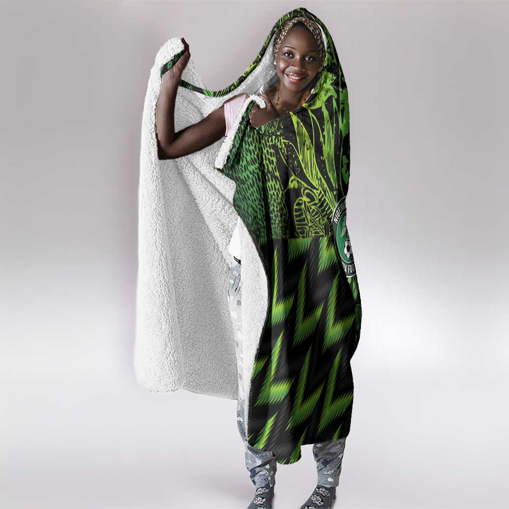 Nigeria Football Hooded Blanket Champions-Super Eagles - African Pride