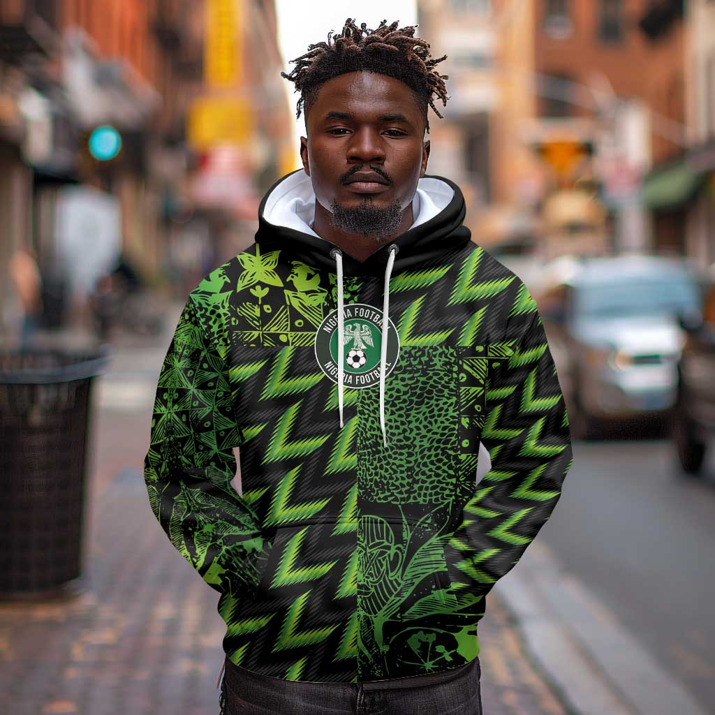 Nigeria Football Custom Hoodie Champions-Super Eagles - African Pride