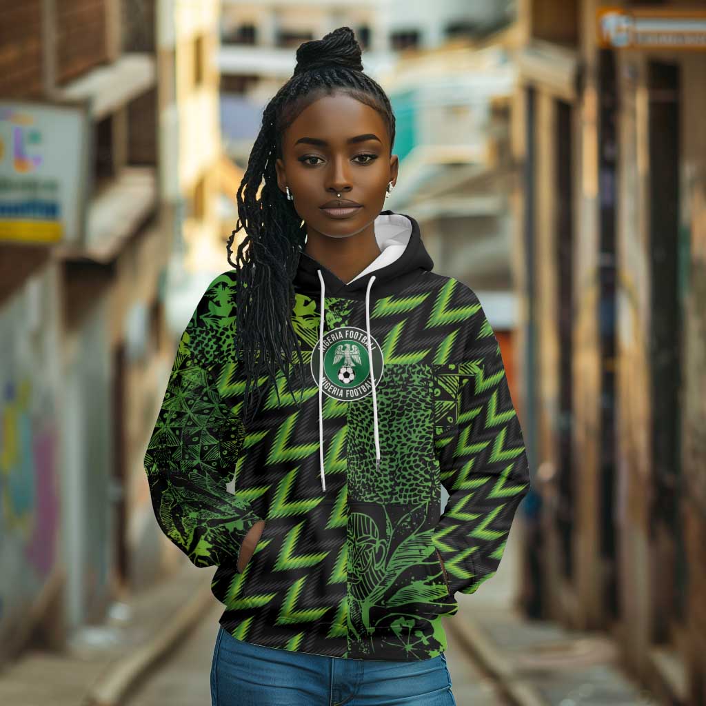 Nigeria Football Custom Hoodie Champions-Super Eagles - African Pride