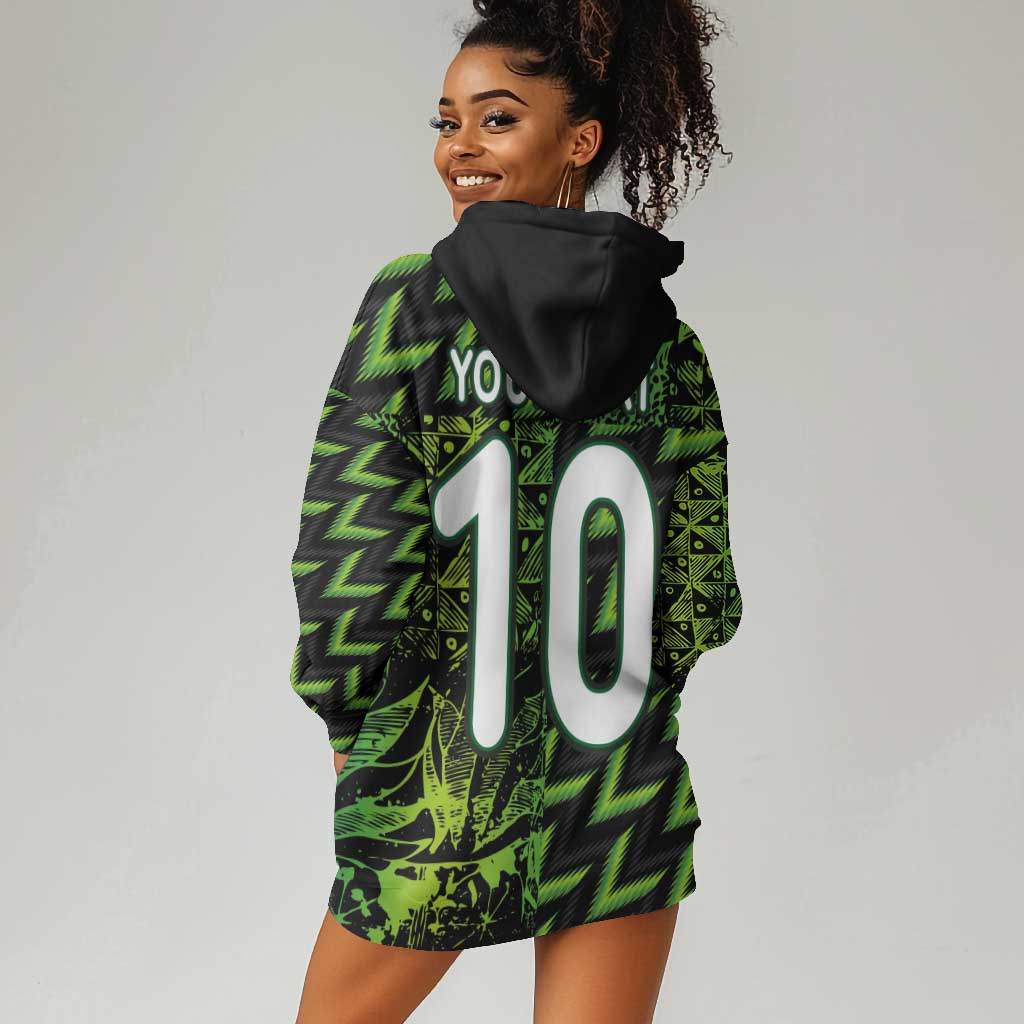 Nigeria Football Custom Hoodie Dress Champions-Super Eagles - African Pride