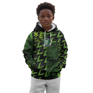 Nigeria Football Custom Kid Hoodie Champions-Super Eagles - African Pride