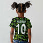 Nigeria Football Custom Kid T shirt Champions-Super Eagles - African Pride